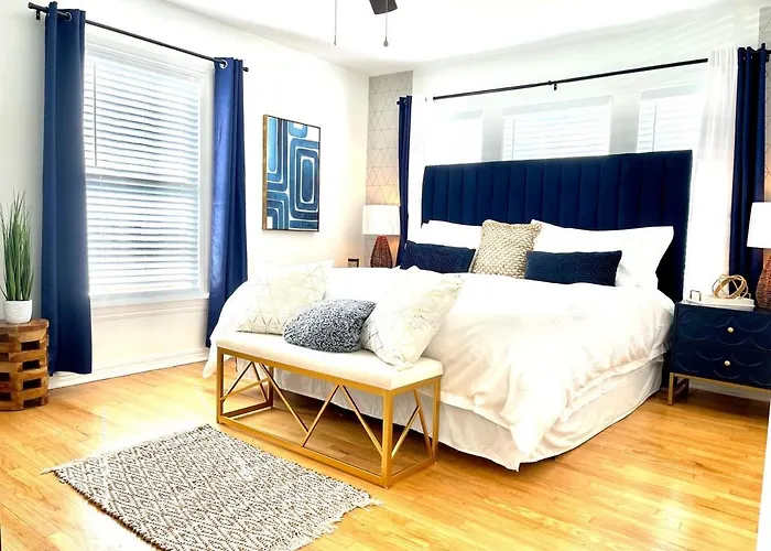 Villa Worth Cultural District Walk Dickies-museums 1 King 2 Qn 3br *